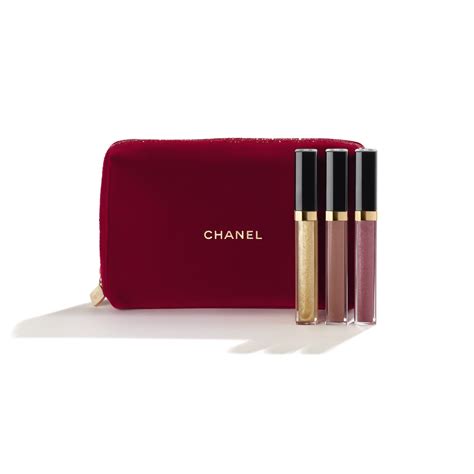 chanel lip gloss trio set|chanel lip gloss noce moscata.